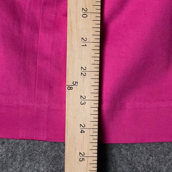 Talbots Pink A-Line Skirt Size 18 – Cotton Blend, Lined with Front Pleat - Picture 9 of 9